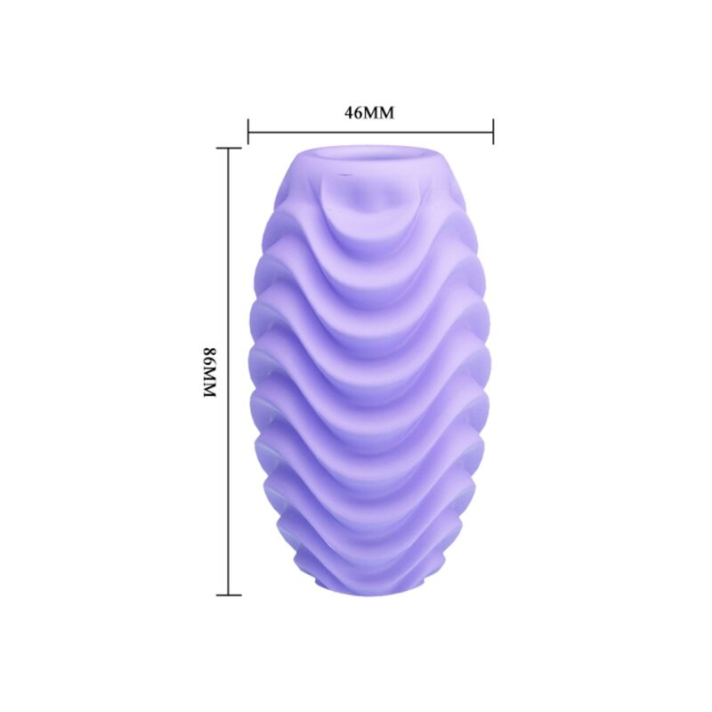 PRETTY LOVE - LILAC DOUBLE-SIDED MASTURBATION EGG