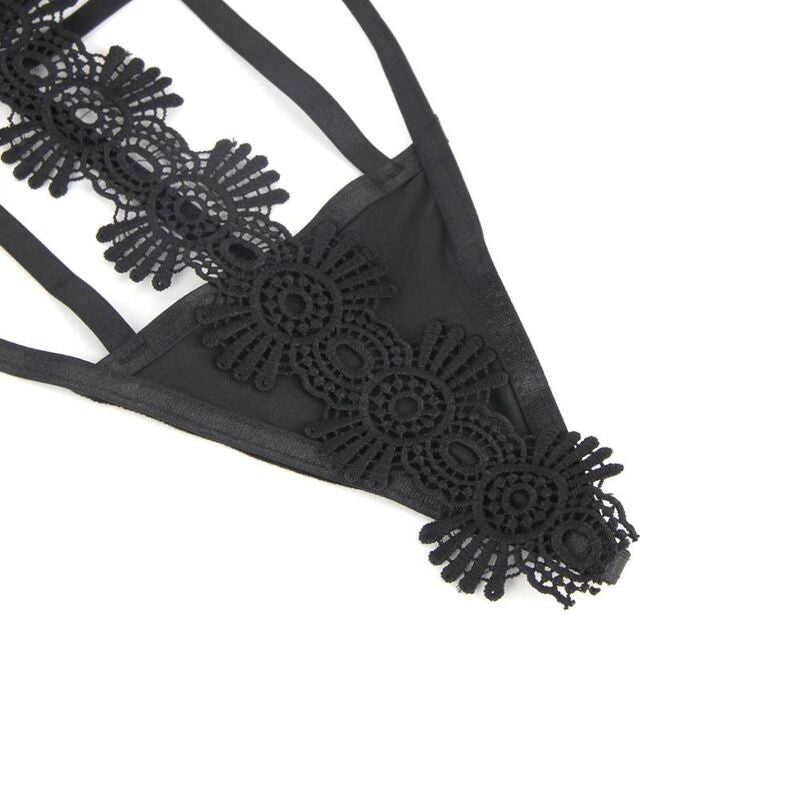 SUBBLIME - LACE TEDDY STRAPS S/M