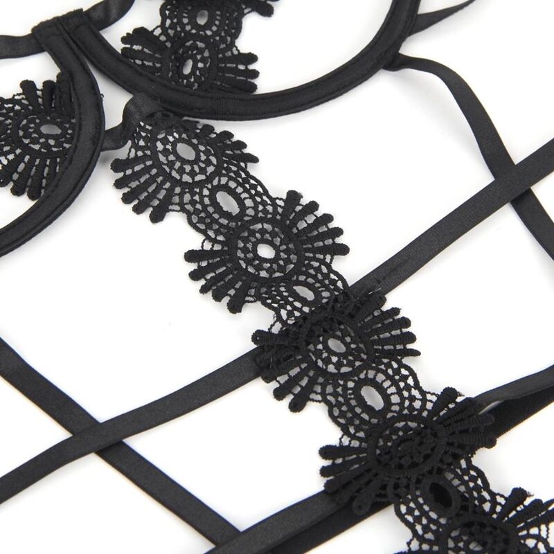 SUBBLIME - LACE TEDDY STRAPS S/M