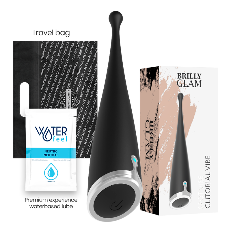 BRILLY GLAM - SPOT VIBE CLITORAL BLACK