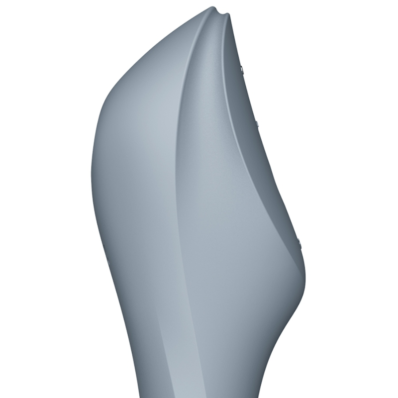 SATISFYER - CURVY TRINITY 3 GREY STIMULATOR AND VIBRATOR