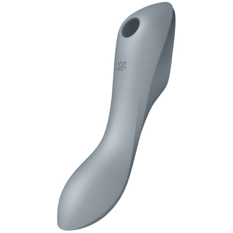SATISFYER - CURVY TRINITY 3 GREY STIMULATOR AND VIBRATOR