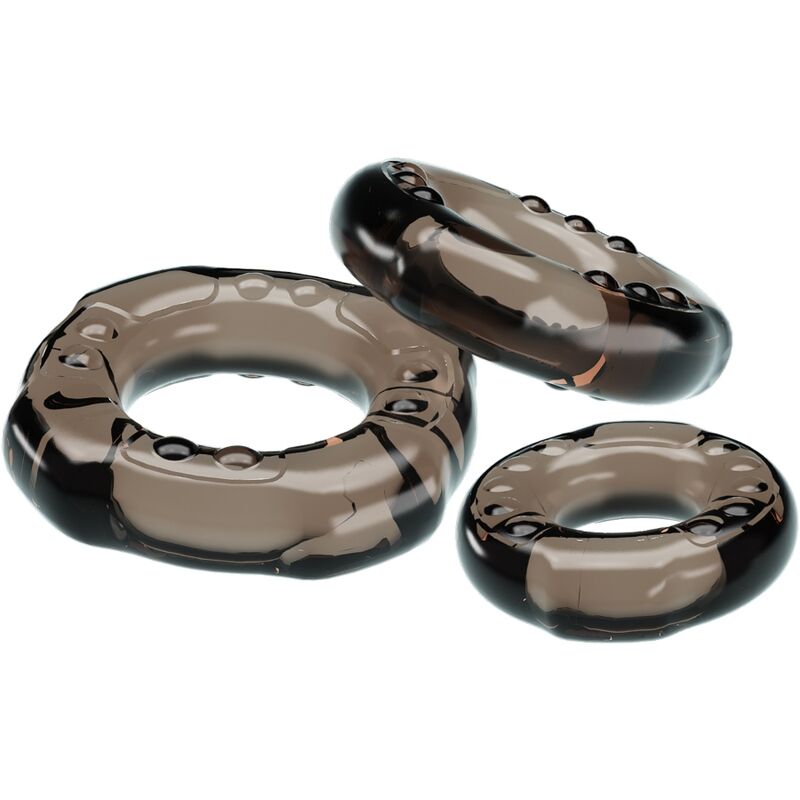 BAILE - COCK RINGS YVONNE ENSEMBLE 3 PENIS RINGS