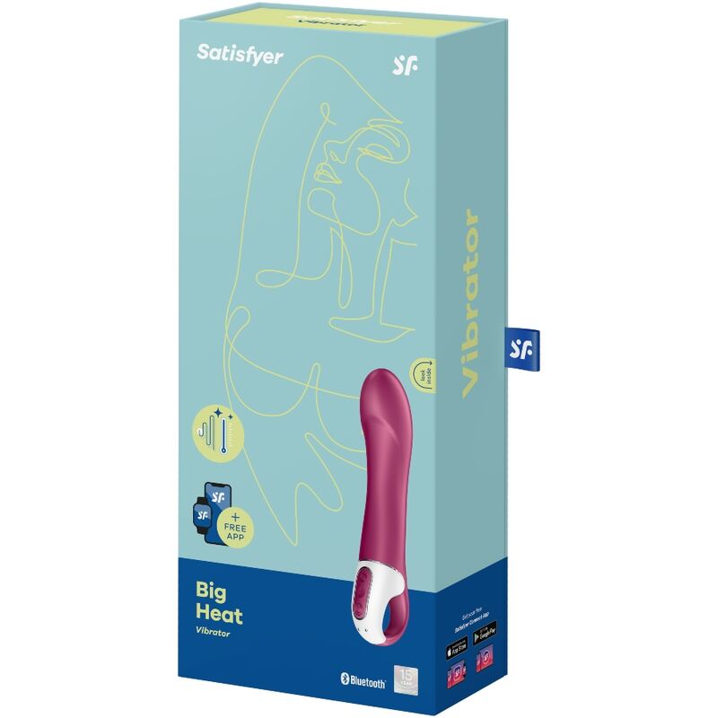 SATISFYER - BIG HEAT POINT G VIBRATOR