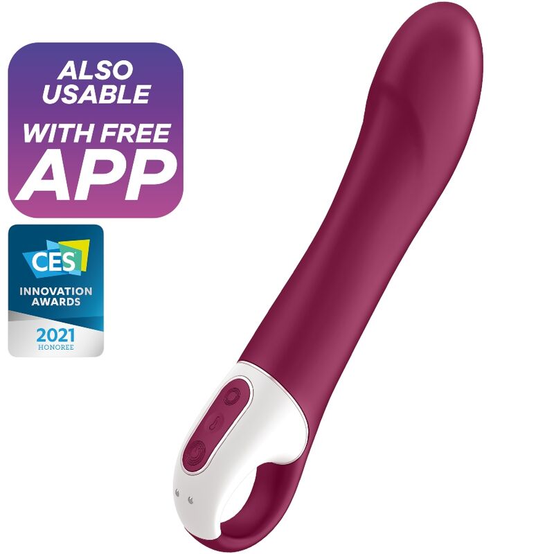SATISFYER - BIG HEAT POINT G VIBRATOR