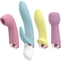 SATISFYER - MARVELOUS FOUR VIBRATOR AND AIR PULSE SET