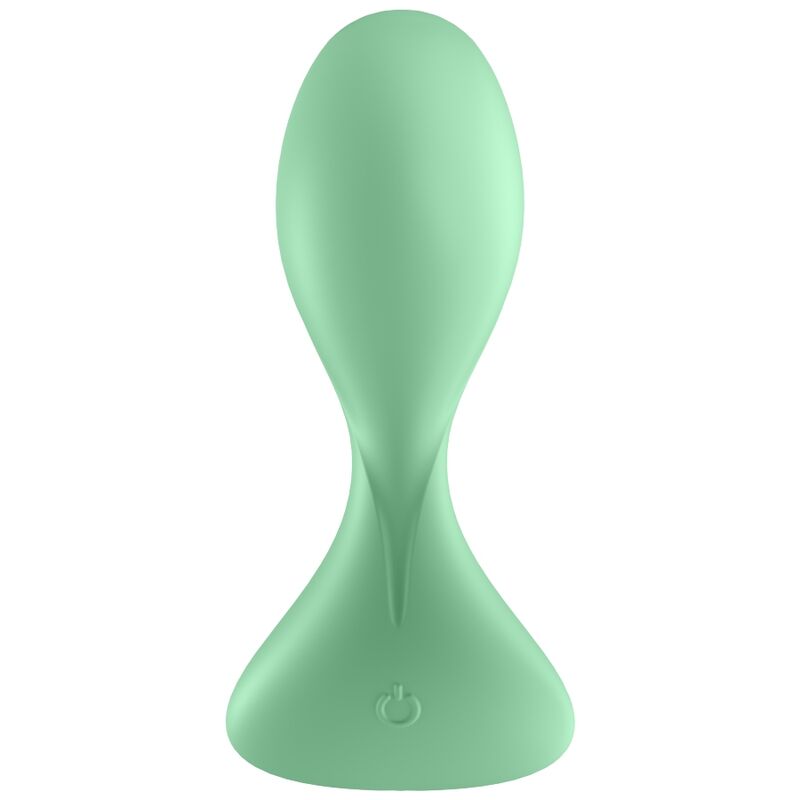SATISFYER - TRENDSETTER GREEN VIBRATING PLUG APP