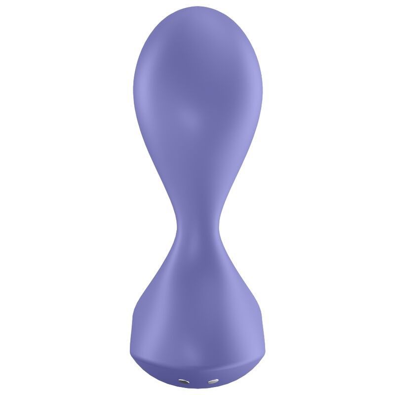 SATISFYER - SWEET SEAL VIBRATING APP BUTT PLUG PURPLE