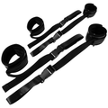 OHMAMA FETISH NYLON AND VELCRO RESTRAINT CUFFS