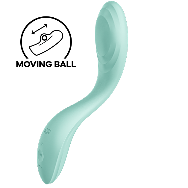 SATISFYER - SPOT G VIBRATOR RRROLLING PLEASURE GREEN