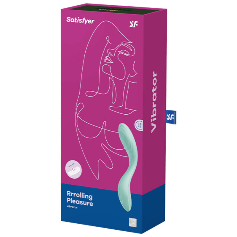 SATISFYER - SPOT G VIBRATOR RRROLLING PLEASURE GREEN