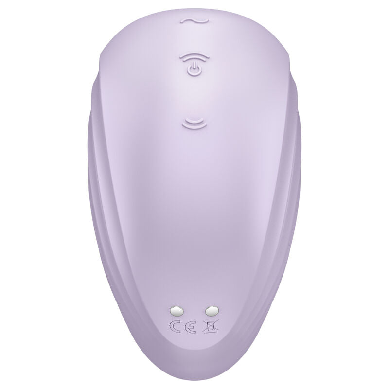 SATISFYER - PEARL DIVER VIOLET STIMULATOR AND VIBRATOR