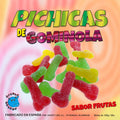 DIABLO GOLOSO - FRUIT FLAVOUR GUMMY PICHITAS WITH SUGAR