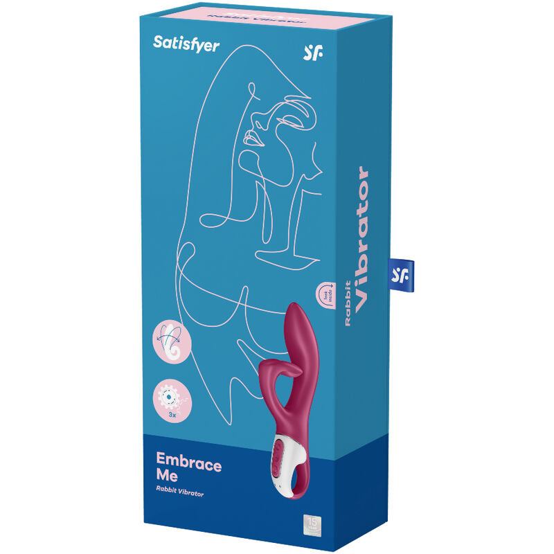 SATISFYER - G-SPOT VIBRATOR EMBRACE ME BERRY