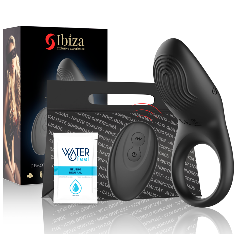 IBIZA - VIBRATING REMOTE CONTROL RING FULL CONTACT