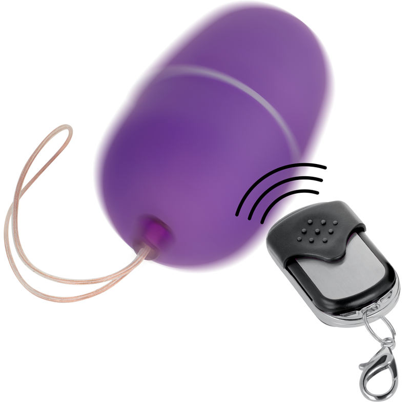 ONLINE - REMOTE CONTROLLED VIBRATING EGG M LILAC