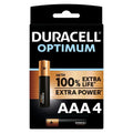 DURACELL - OPTIMUM ALKALINE BATTERY 200 AAA LR03 4 COUNT