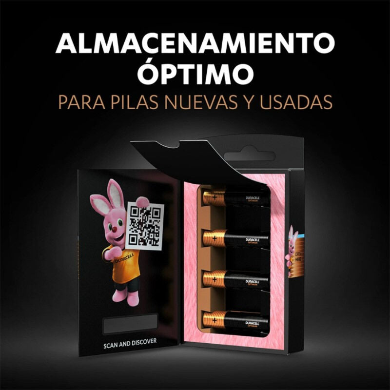 DURACELL - OPTIMUM ALKALINE BATTERY 200 AAA LR03 4 COUNT