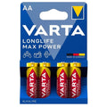 VARTA - MAX POWER ALKALINE BATTERY AA LR6 4 UNITS