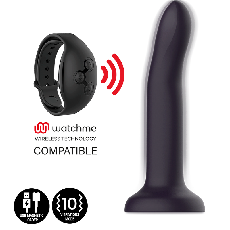 MYTHOLOGY DUMAN MYSTIC DILDOS - WIRELESS TECHNOLOGY COMPATIBLE VIBRATOR WATCHME