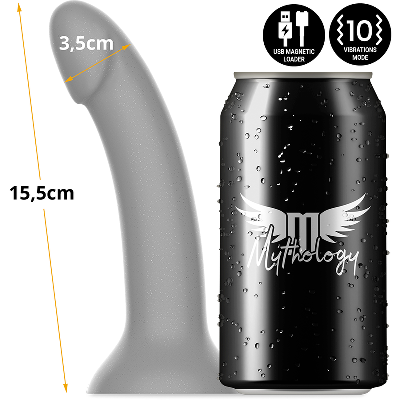 MYTHOLOGY - MAJESTIC RUNE DILDO S - WIRELESS TECHNOLOGY COMPATIBLE WATCHME VIBRATOR