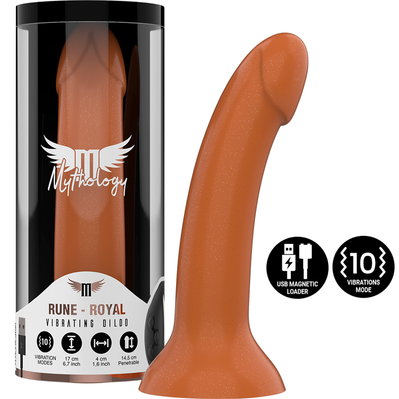 MYTHOLOGY - RUNE ROYAL DILDO M - WIRELESS COMPATIBLE WATCHME TECHNOLOGY VIBRATOR