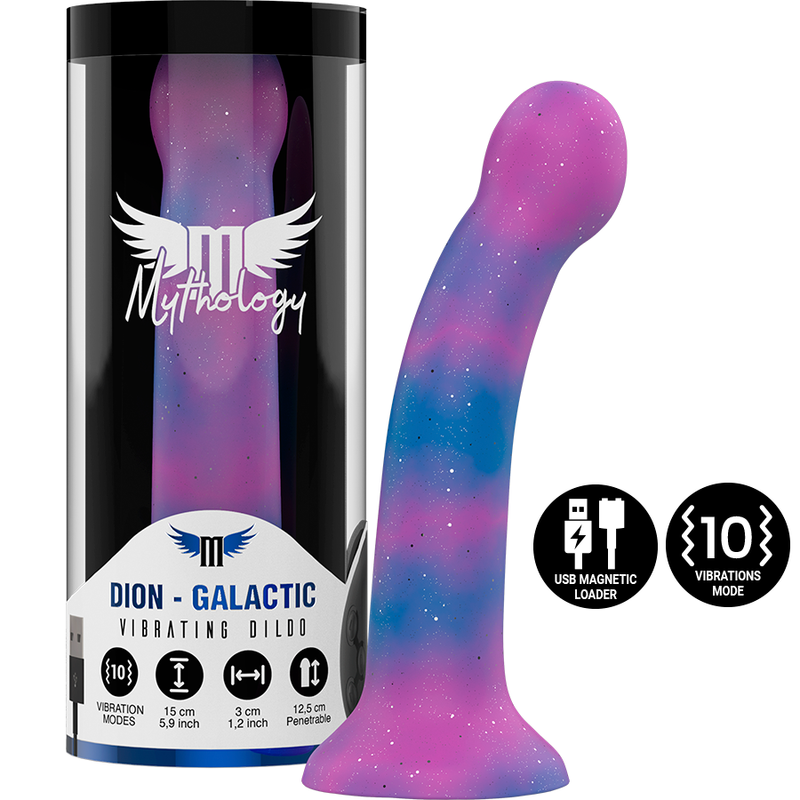 MYTHOLOGY - DION GALACTIC DILDOS - WATCHME WIRELESS TECHNOLOGY COMPATIBLE VIBRATOR