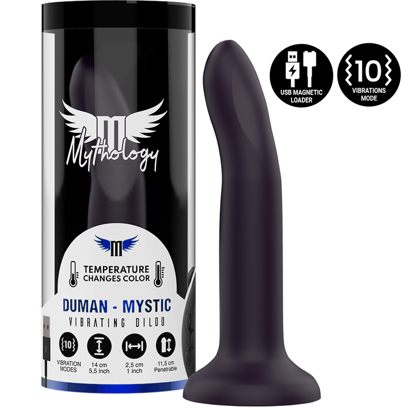 MYTHOLOGY DUMAN MYSTIC DILDOS - WIRELESS TECHNOLOGY COMPATIBLE VIBRATOR WATCHME