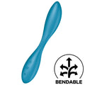 SATISFYER - MULTI G-SPOT VIBRATOR FLEX 1 BLUE