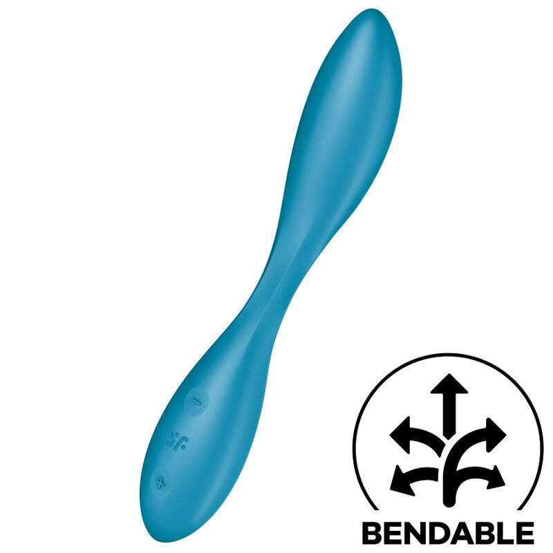 SATISFYER - MULTI G-SPOT VIBRATOR FLEX 1 BLUE