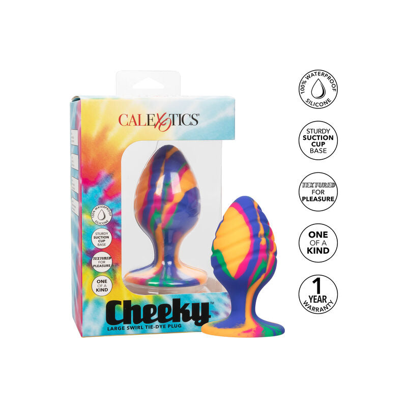 CALEXOTICS - CHEEKY LARGE SWIRL ANAL PLUG