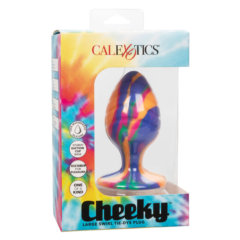 CALEXOTICS - CHEEKY LARGE SWIRL ANAL PLUG
