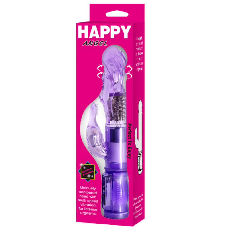 BAILE - MINI ROTATOR WITH HAPPY ANGEL RABBIT LILAC