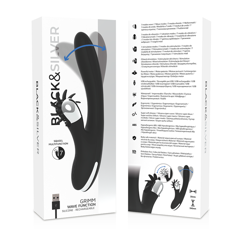 BLACK&SILVER - BUNNY GRIMM WAVE FEATURE