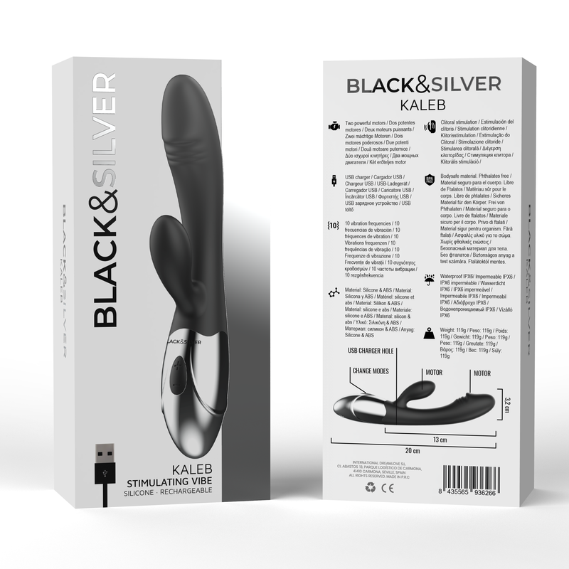 BLACK&SILVER - STIMULATING VIBE KALEB
