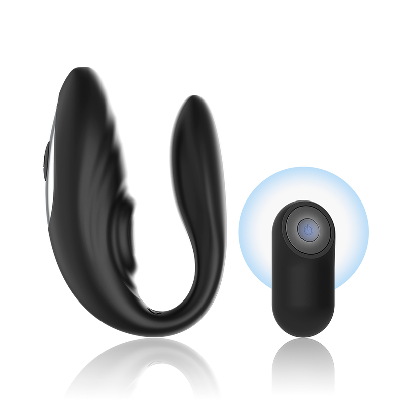 BRILLY GLAM - VIBRATING PULSE REMOTE CONTROL COUPLE TOY