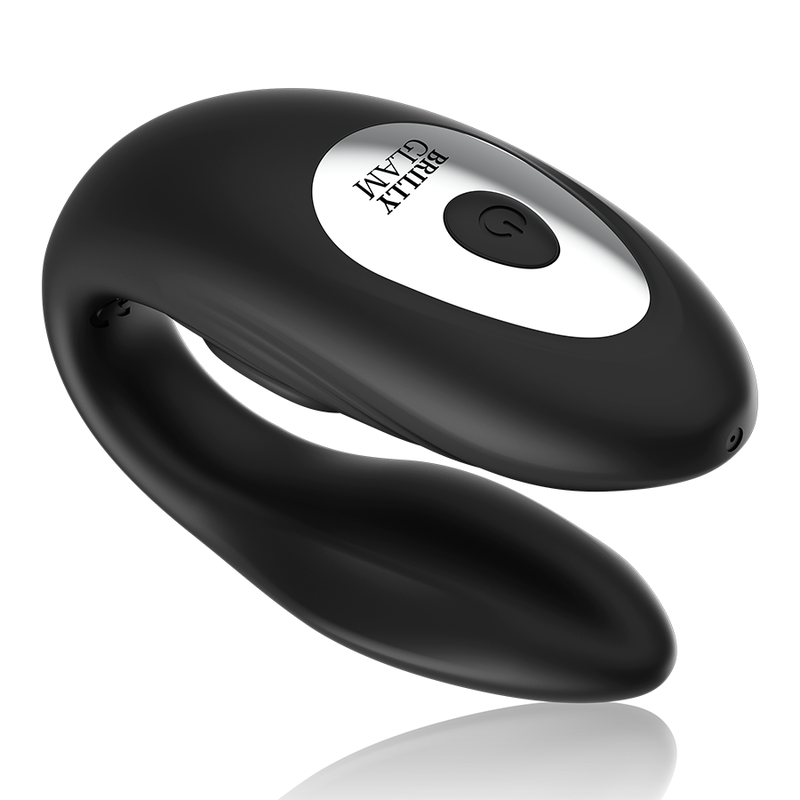 BRILLY GLAM - VIBRATING PULSE REMOTE CONTROL COUPLE TOY
