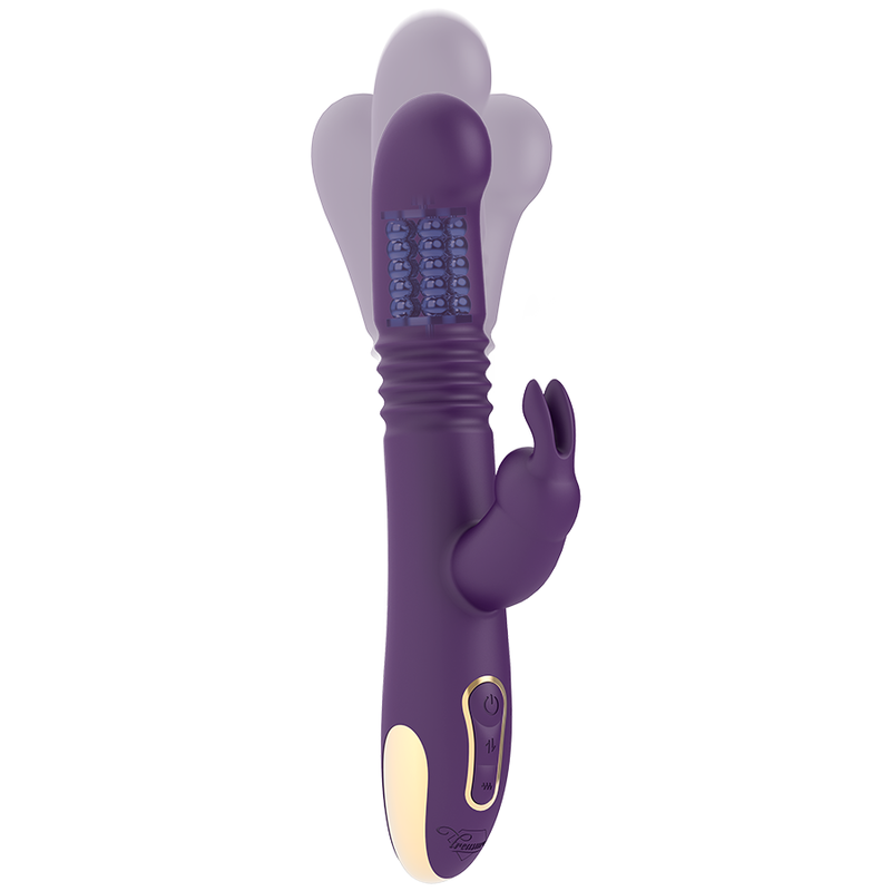 TREASURE - BASTIAN VIBRATOR RABBIT UP & DOWN ROTATING AND VIBRATING + WATCHME REMOTE CONTROL