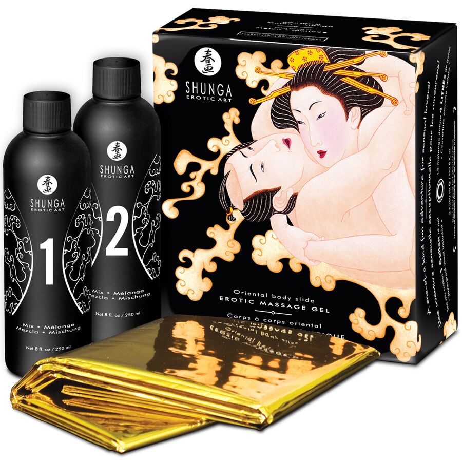 SHUNGA - TANTRA MASSAGE OIL MELON MANGO