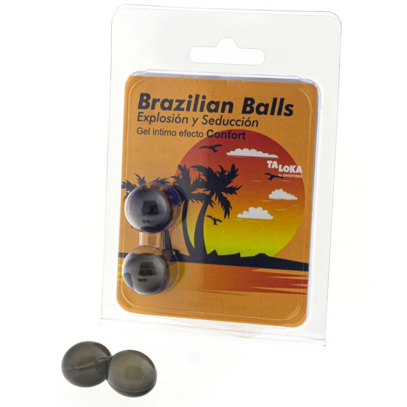TALOKA - 2 BRAZILIAN BULLETS EXCITING GEL COMFORT EFFECT