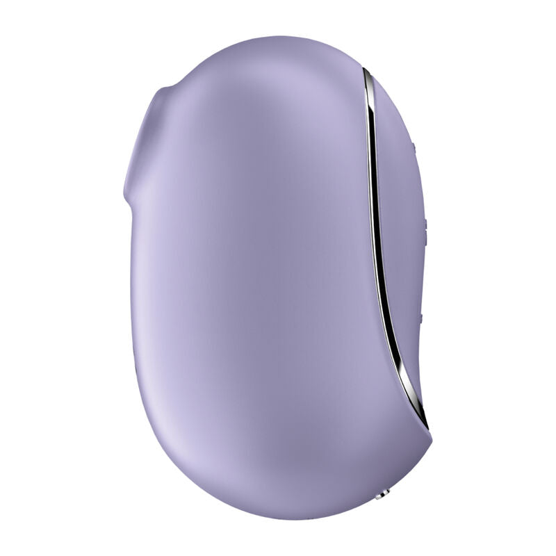SATISFYER - DOUBLE AIR PULSE PRO TO GO 2 VIOLET STIMULATOR AND VIBRATOR