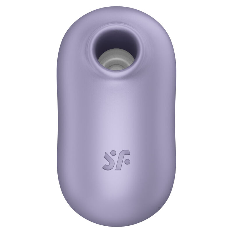 SATISFYER - DOUBLE AIR PULSE PRO TO GO 2 VIOLET STIMULATOR AND VIBRATOR