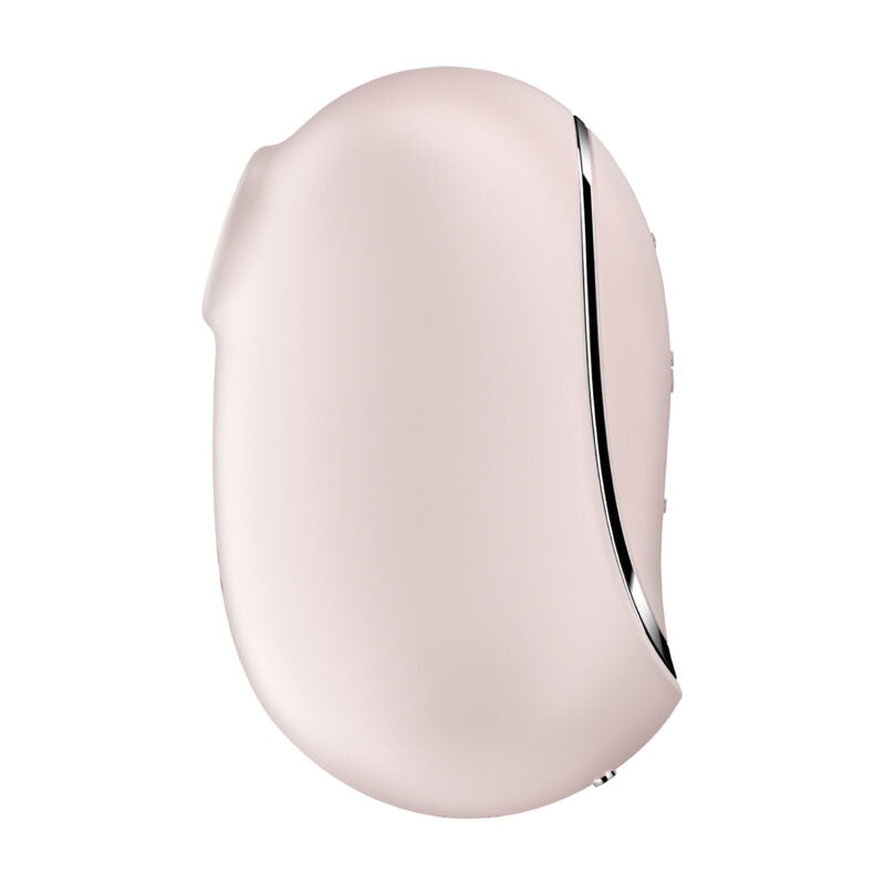 SATISFYER - DOUBLE AIR PULSE VIBRATOR PRO TO GO 2 BEIGE