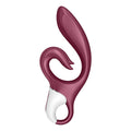 SATISFYER - LOVE ME RABBIT RED VIBRATOR