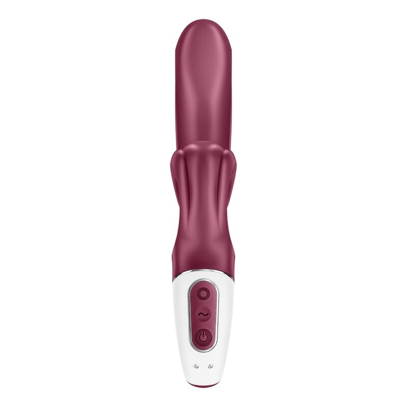SATISFYER - LOVE ME RABBIT RED VIBRATOR