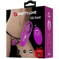 PRETTY LOVE - WILD RABBIT PANTY VIBRATOR WITH REMOTE CONTROL LILAC