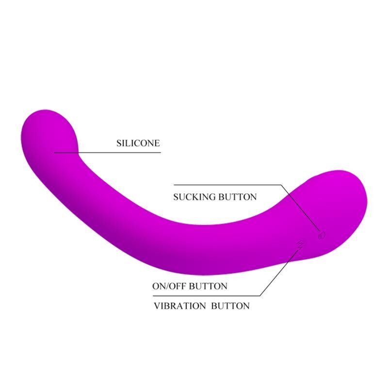 PRETTY LOVE - ALEX LILAC CLITORAL VIBRATOR AND SUCKER