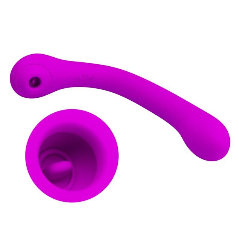 PRETTY LOVE - ALEX LILAC CLITORAL VIBRATOR AND SUCKER