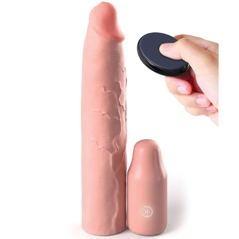 FANTASY X-TENSIONS - PIPEDREAMS 9" SLEEVE + 3" REMOTE PLUG SKIN