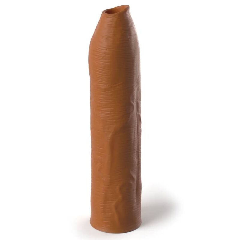 FANTASY X-TENSIONS - PIPEDREAMS UNCUT 7 INCH EXTENSION SLEEVE CARAMEL